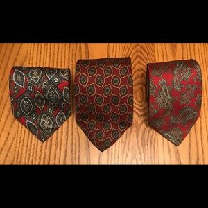Lot of 3 Ties